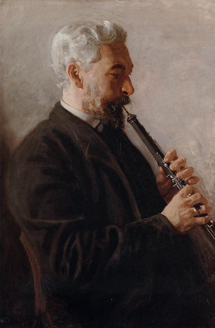 The Oboe Player (Portrait of Benjamin Sharp)