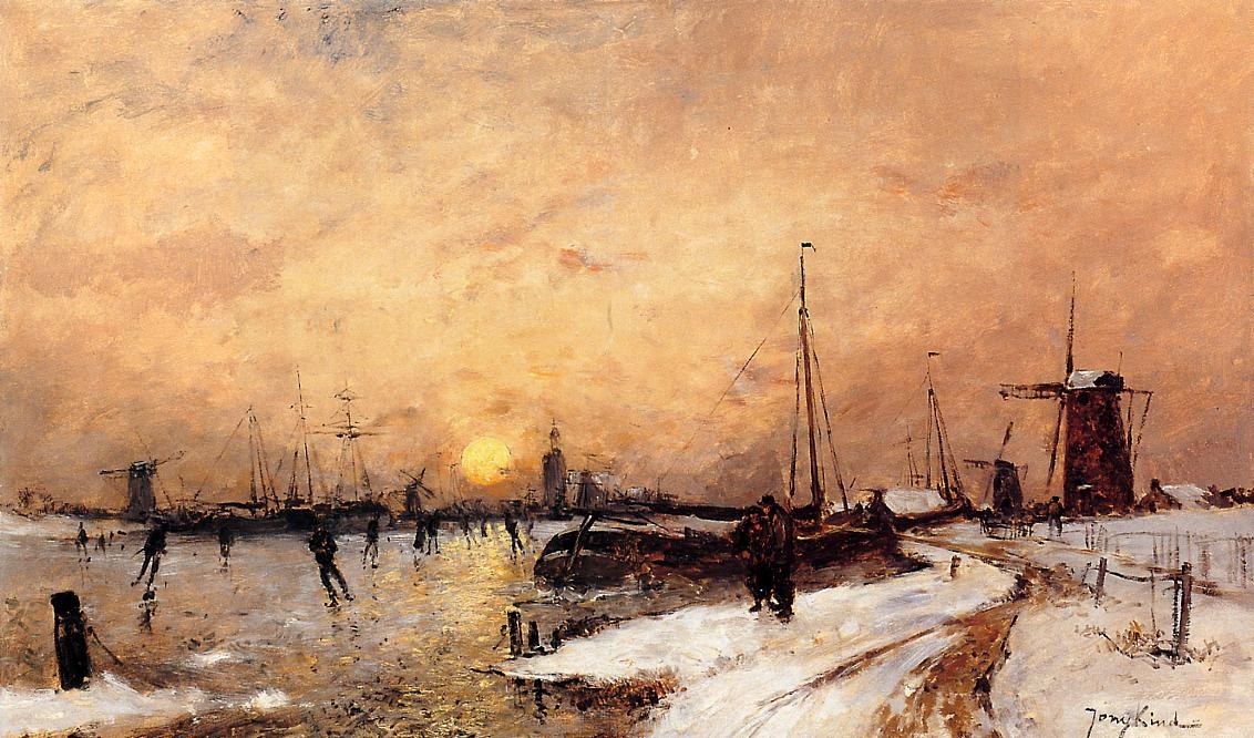 Johan Berthold Skaters at Dordrecht