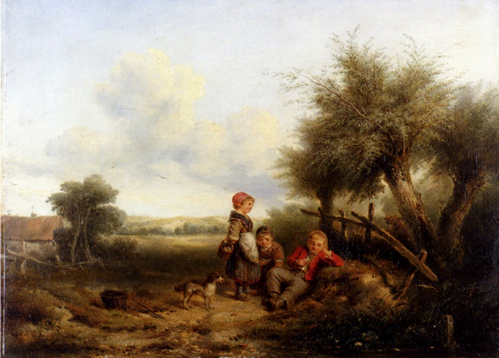 Johan Marie Henri Little Gossips