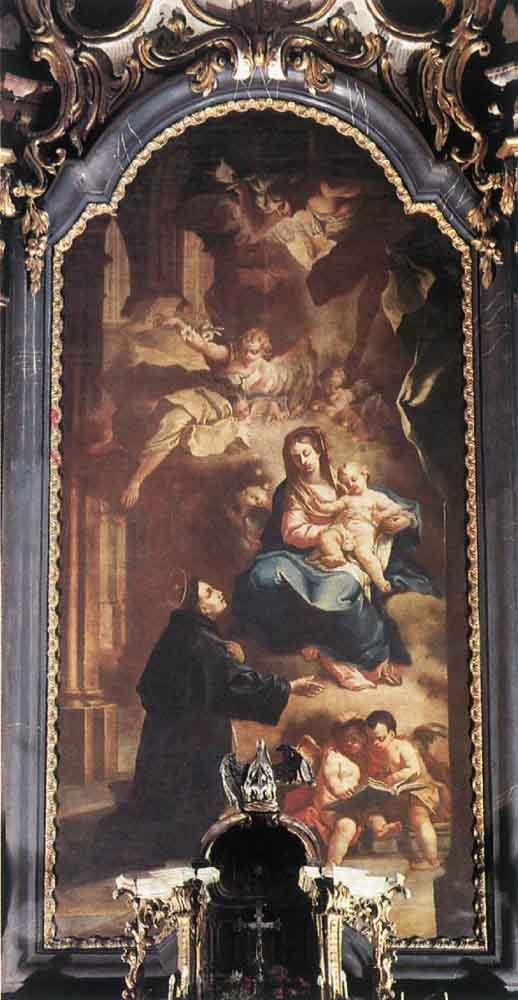 Appearance Of The Virgin To St Anthony