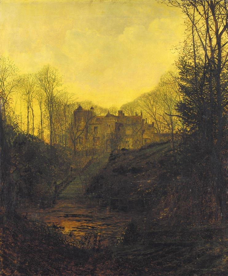 Atkinson A Manor House in Autumn