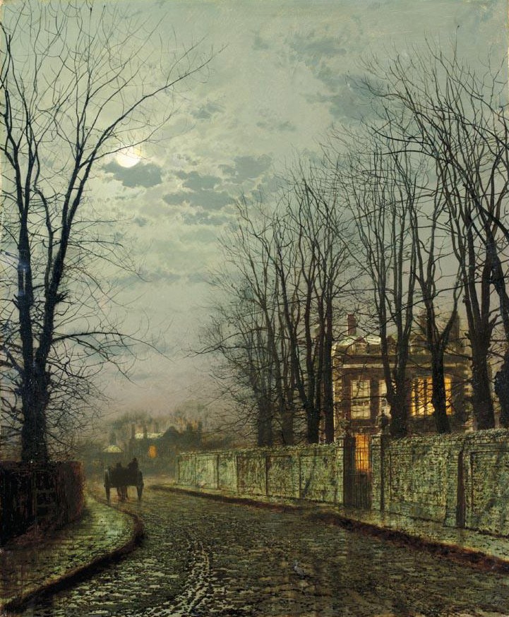Atkinson A Wintry Moon
