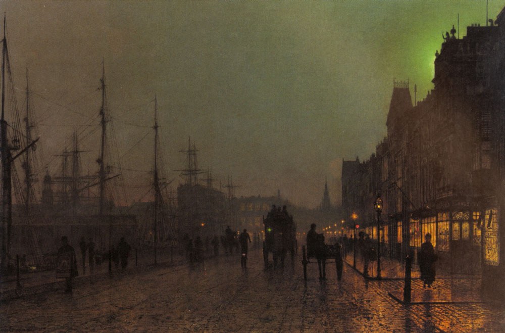 Gourock Near The Clyde Shipping Docks