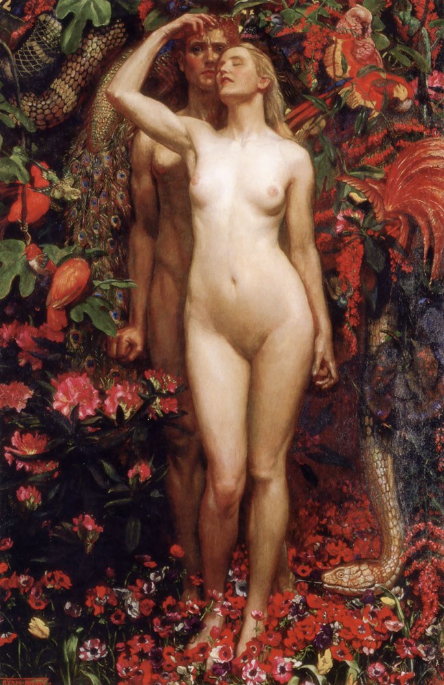 The Woman The Man the Serpent