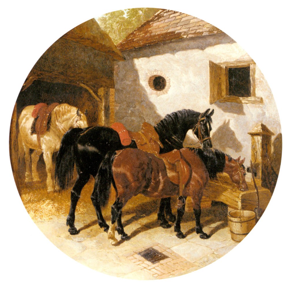Herring Jnr John Frederick The Farmyard