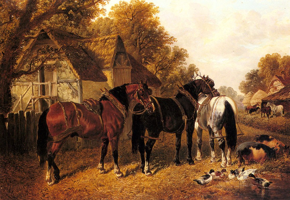 Herring Jnr John Frederick An English Homestead