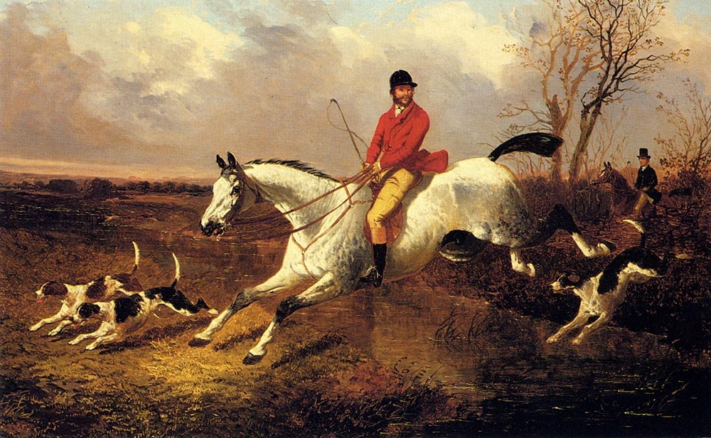 Herring John Frederick Over The Brook
