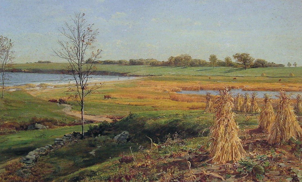 Connecticut Shoreline in Autumn