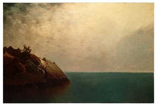 John F A Foggy Sky
