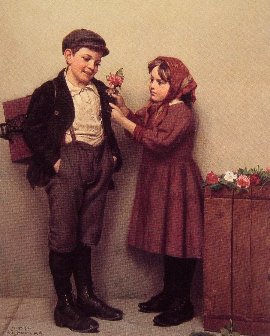 The button Hole Posy