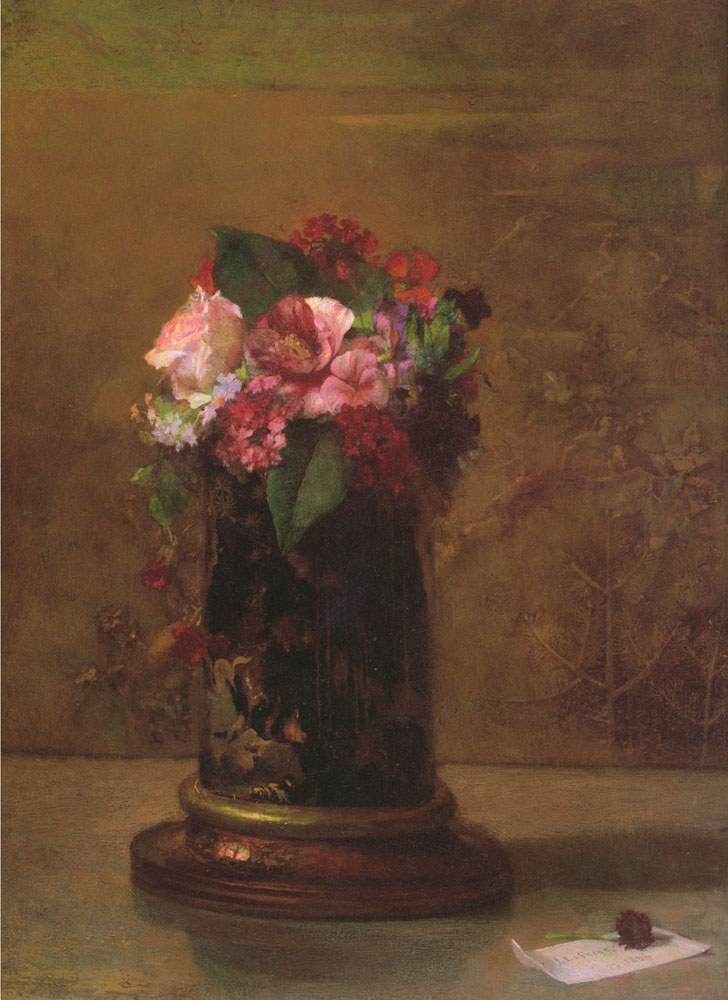 Flowers in Japanese-Vase