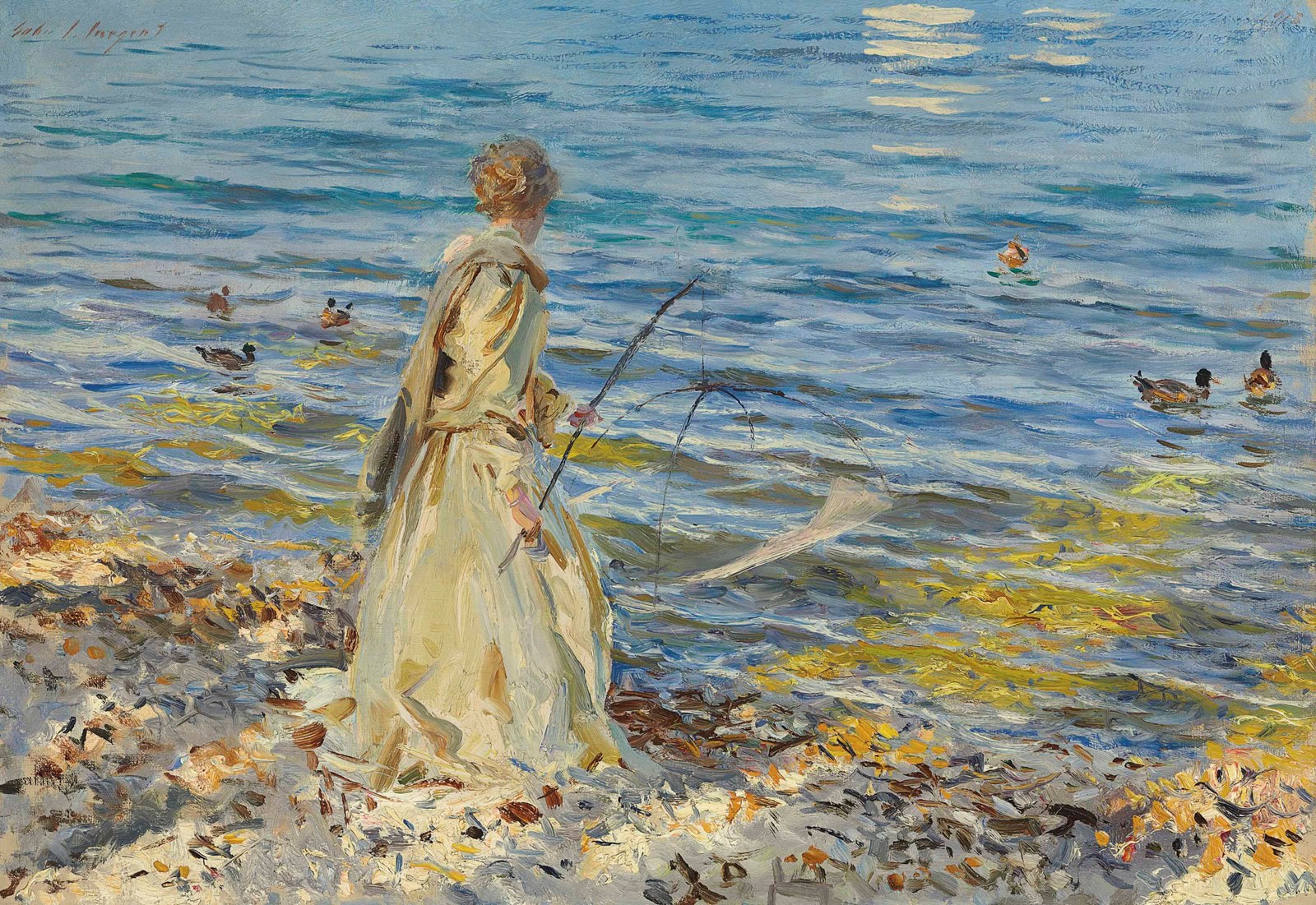 Girl Fishing