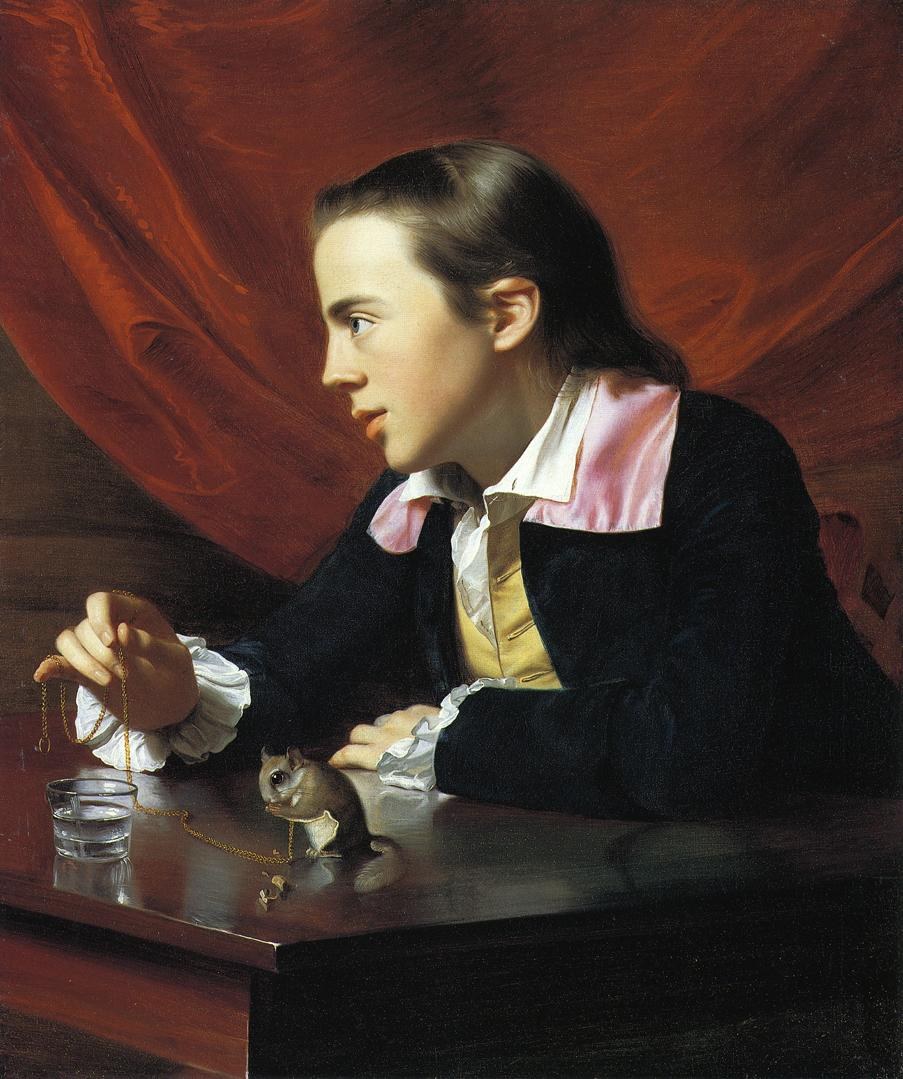 Boy with a Squirrel aka Henry Pelham