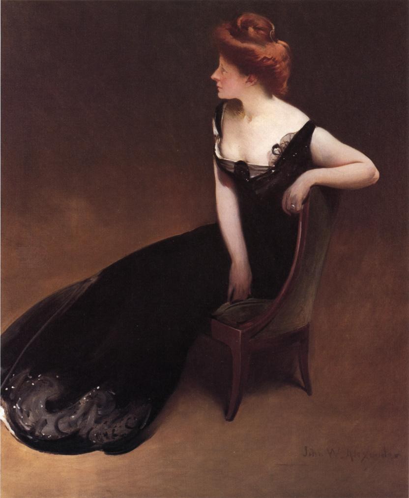 Portrait of Mrs V Mrs Herman Duryea