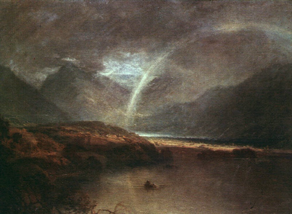 Buttermere Lake, a Shower