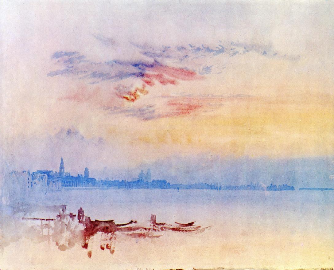 Venice, Looking East from the Giudecca, Sunrise