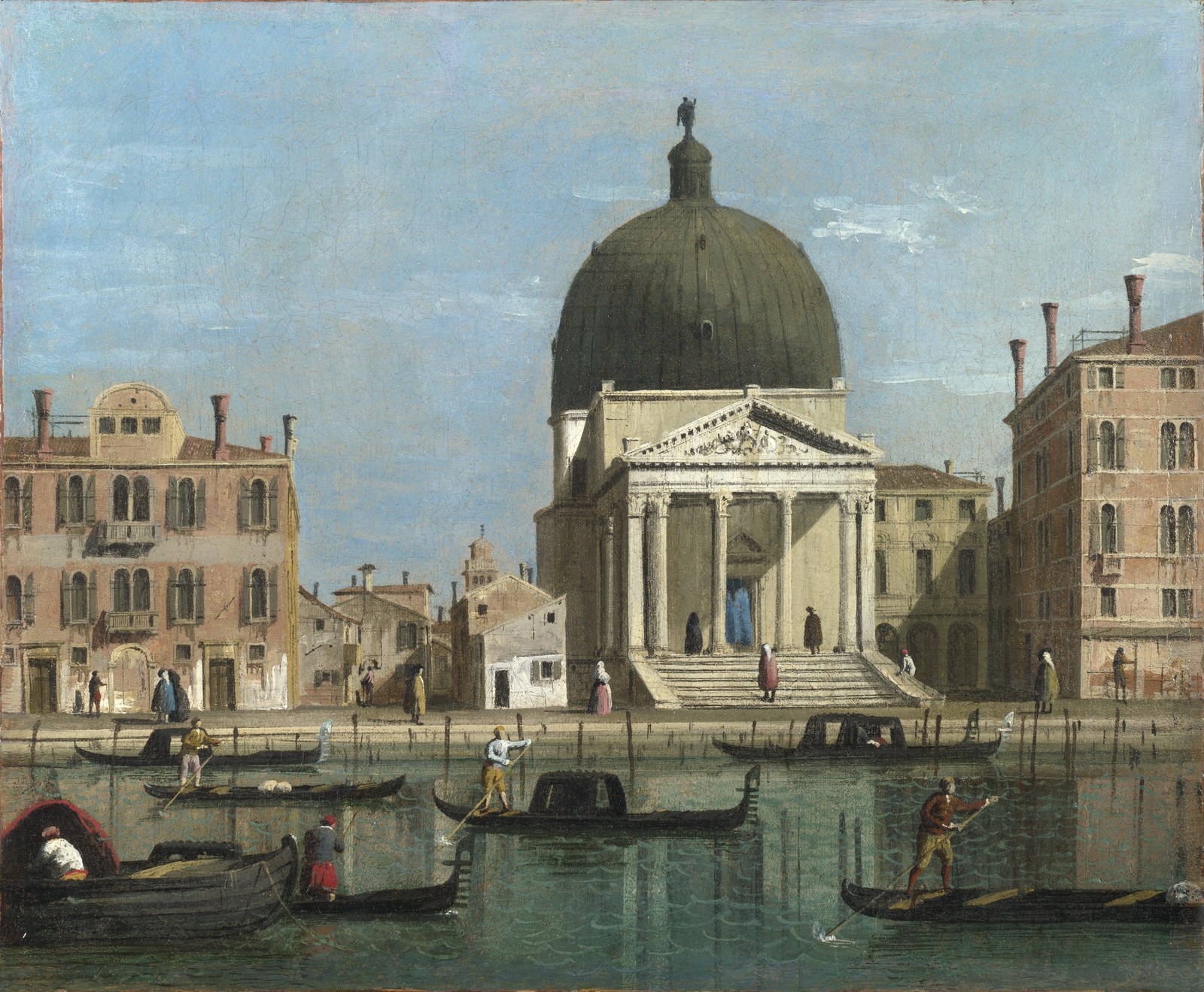 Canaletto (follower of) - Venice, S. Simeone Piccolo.jpg