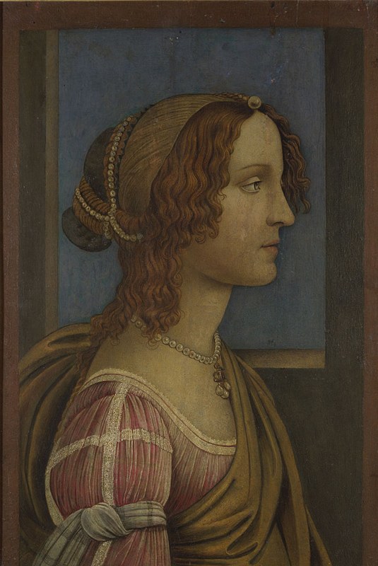 Botticelli - A Lady in Profile, about 1490.jpg