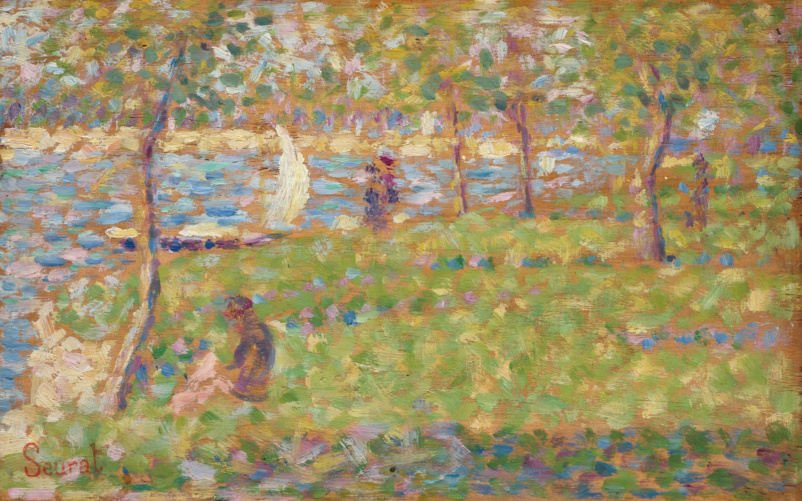 Study for La Grande Jatte, Georges Seurat, 1884.jpg