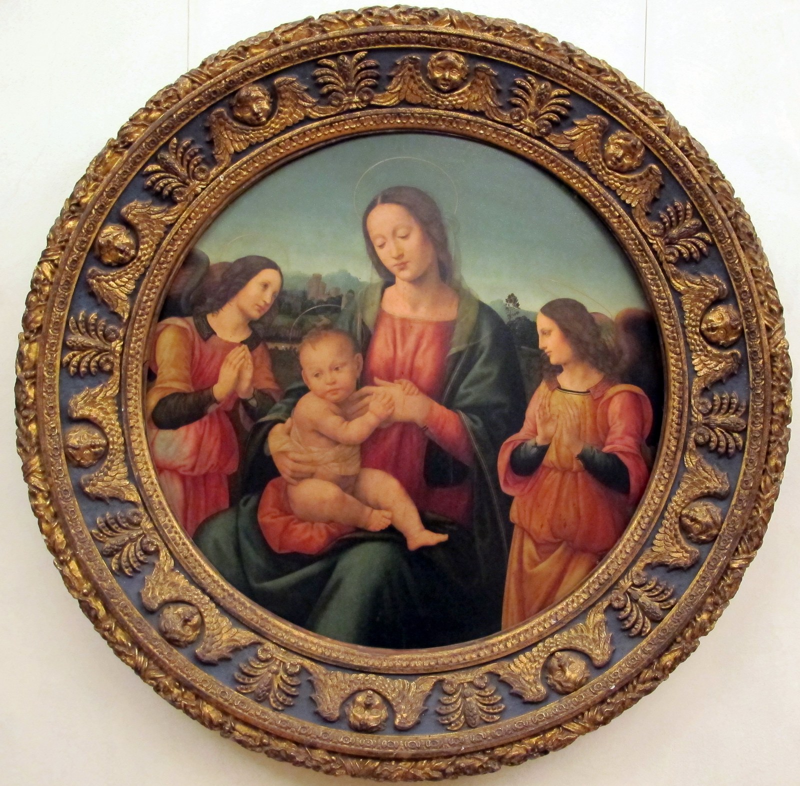 Giovanni antonio sogliani, madonna col bambino e angeli.JPG