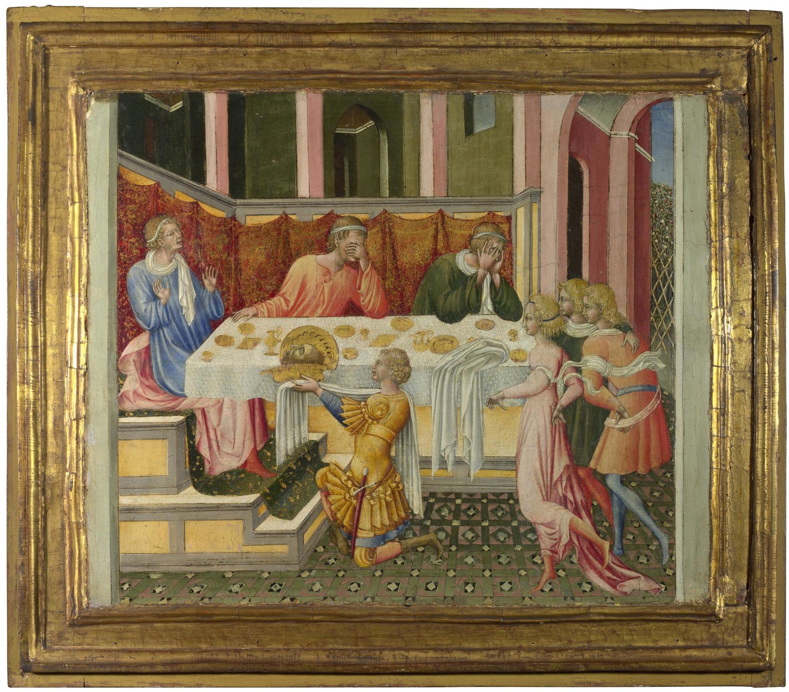 The Head of John the Baptist brought to Herod