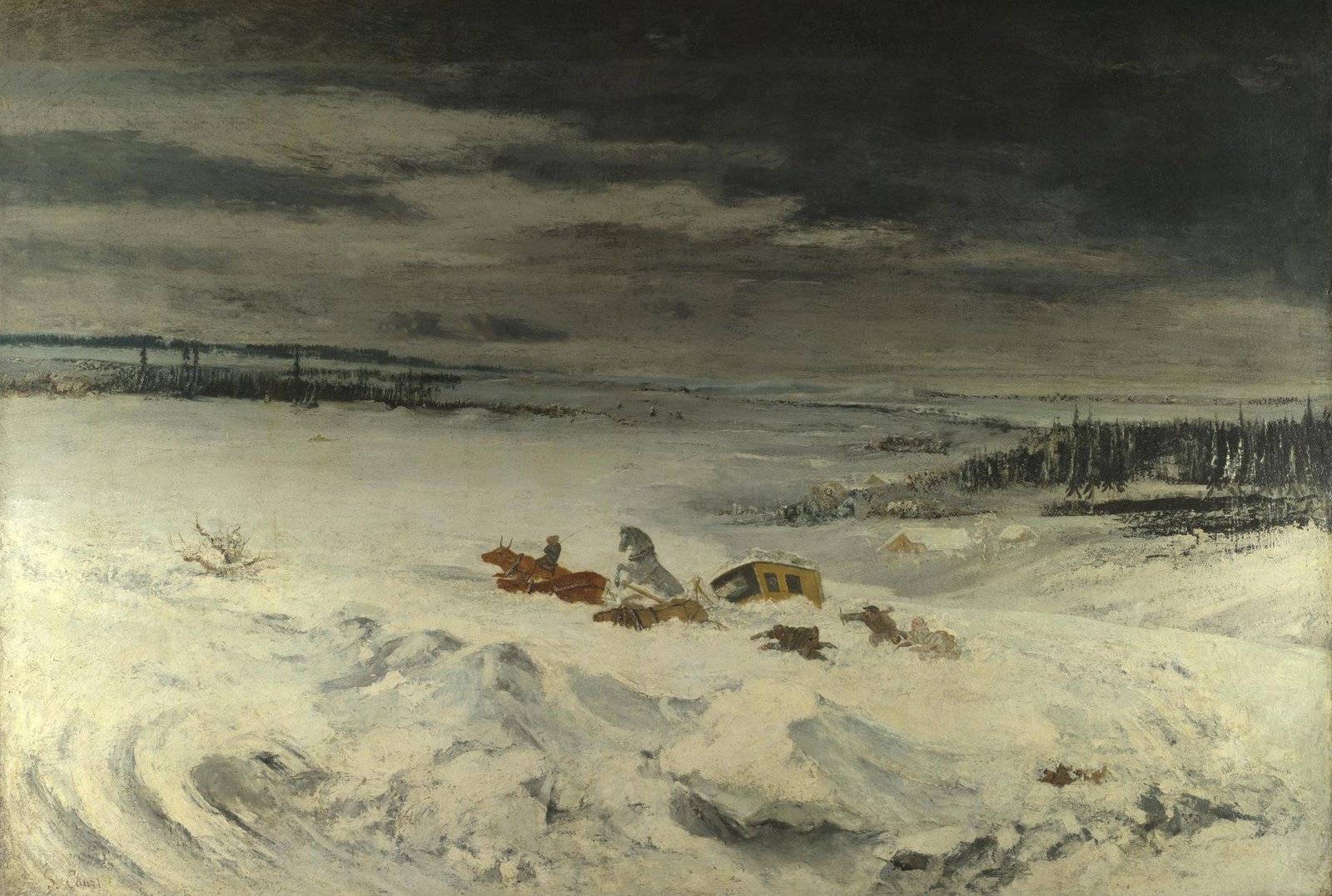 The Diligence in the Snow
