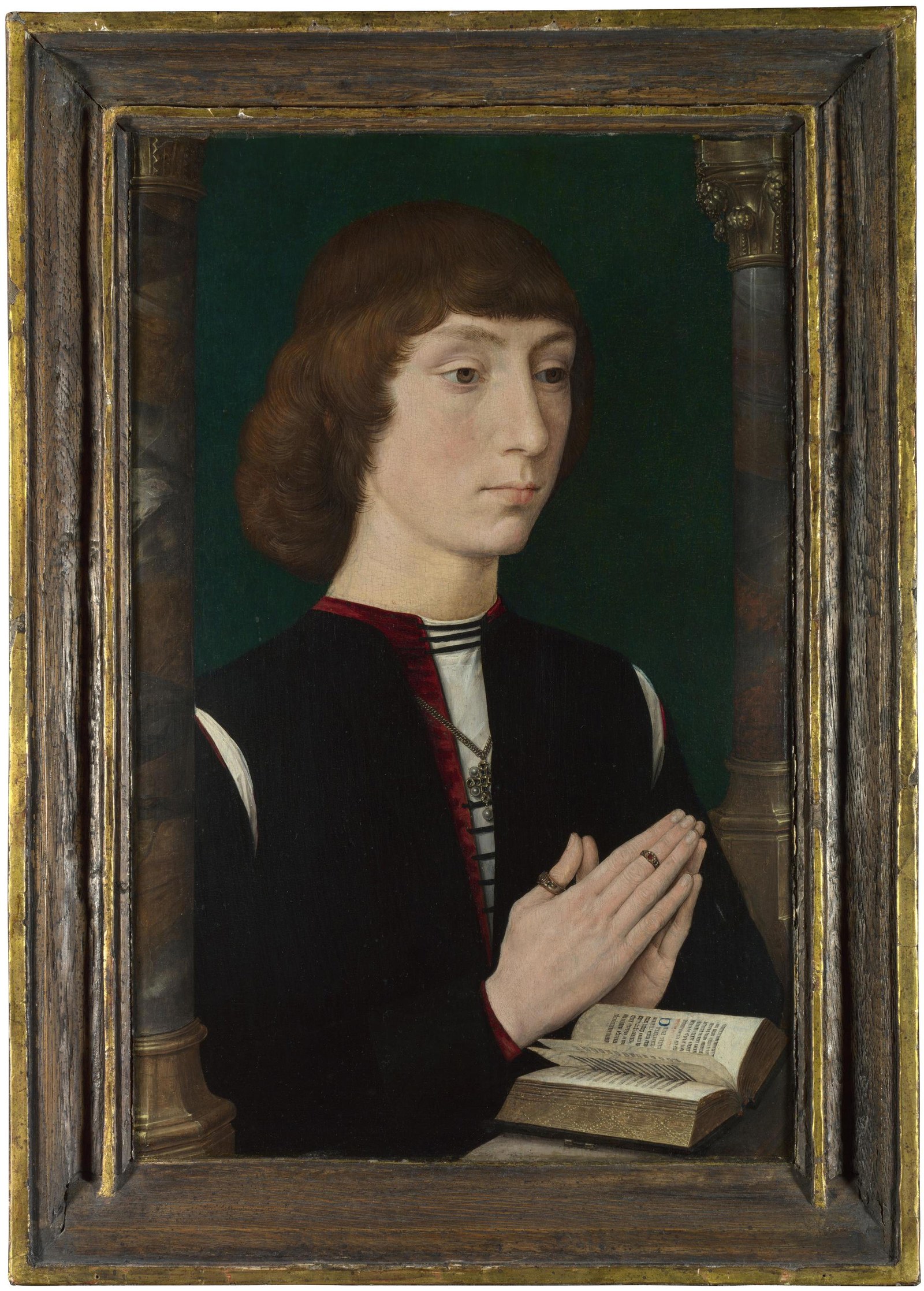 A Young Man at Prayer