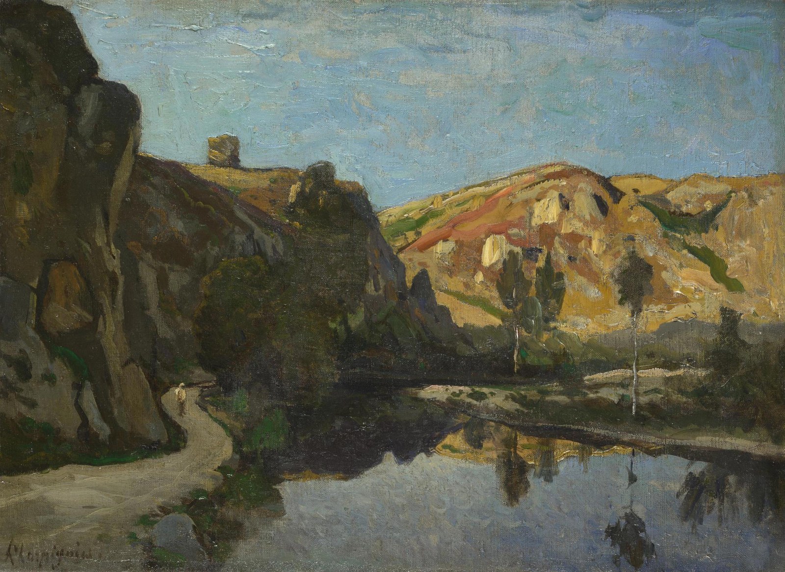 River and Hills