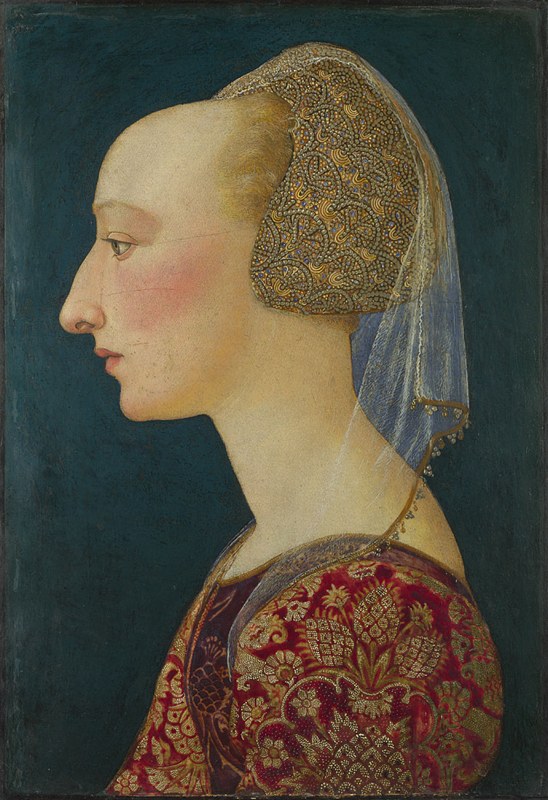 Italian, Florentine - Portrait of a Lady in Red, probably 1460-70, NG585.jpg