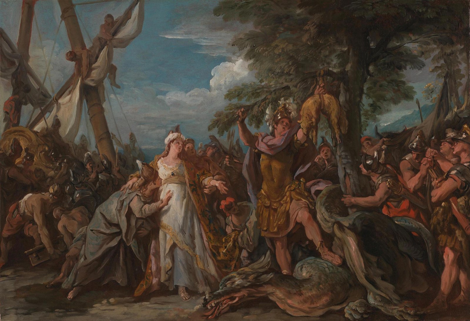 The Capture of the Golden Fleece