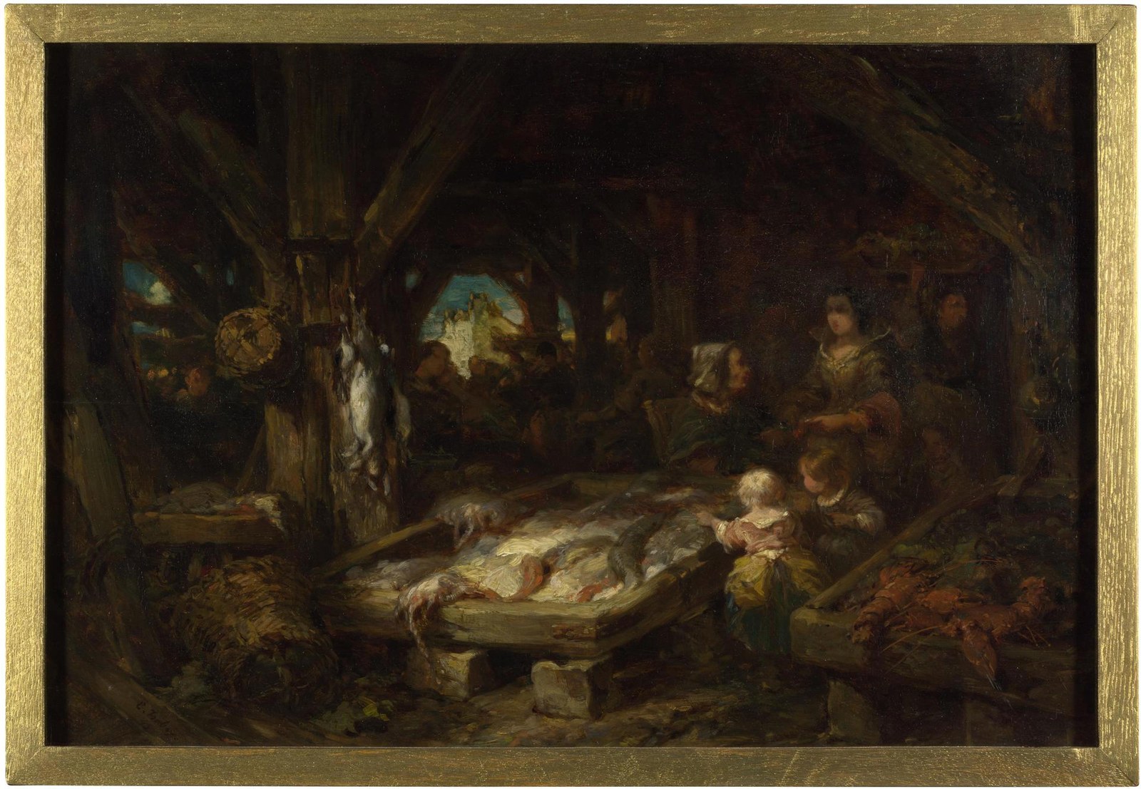 The Fish Market, Dieppe