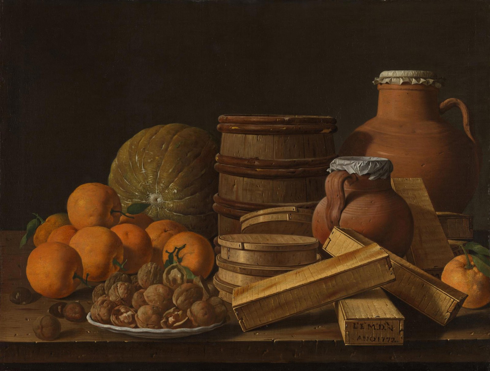 Still Life with Oranges and Walnuts