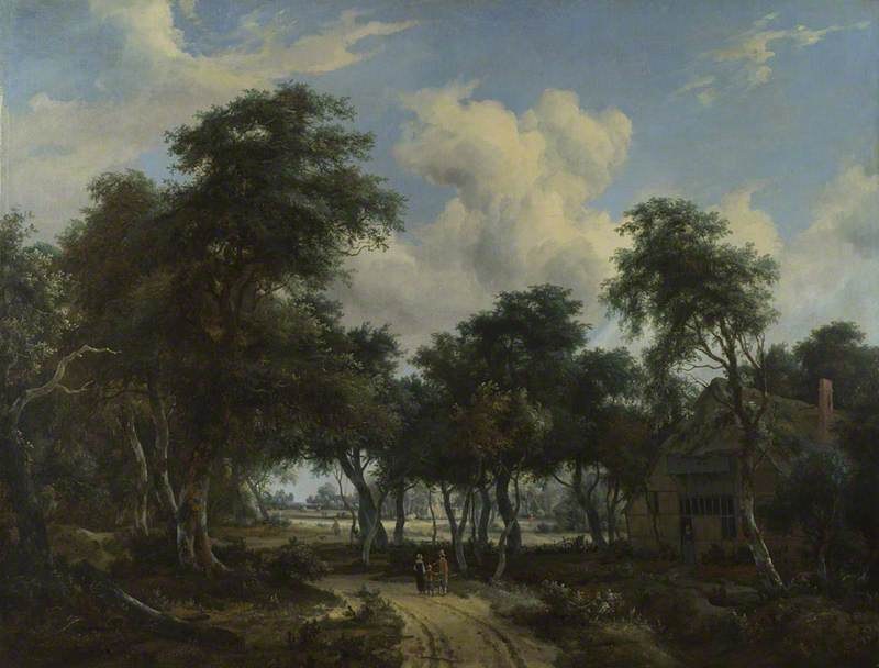 Meindert Hobbema (1638-1709) - A Woody Landscape with a Cottage - NG995 - National Gallery.jpg
