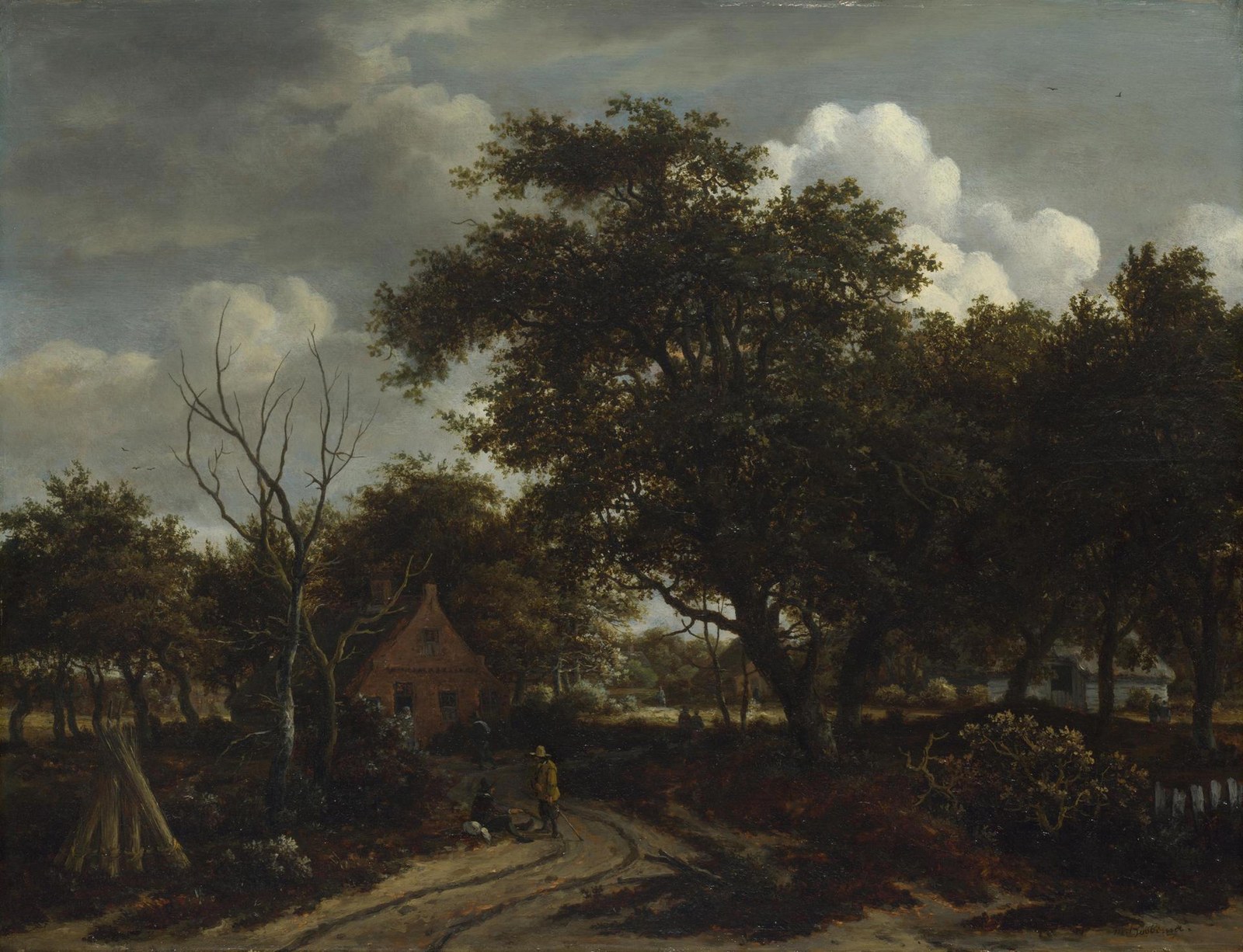 Cottages in a Wood