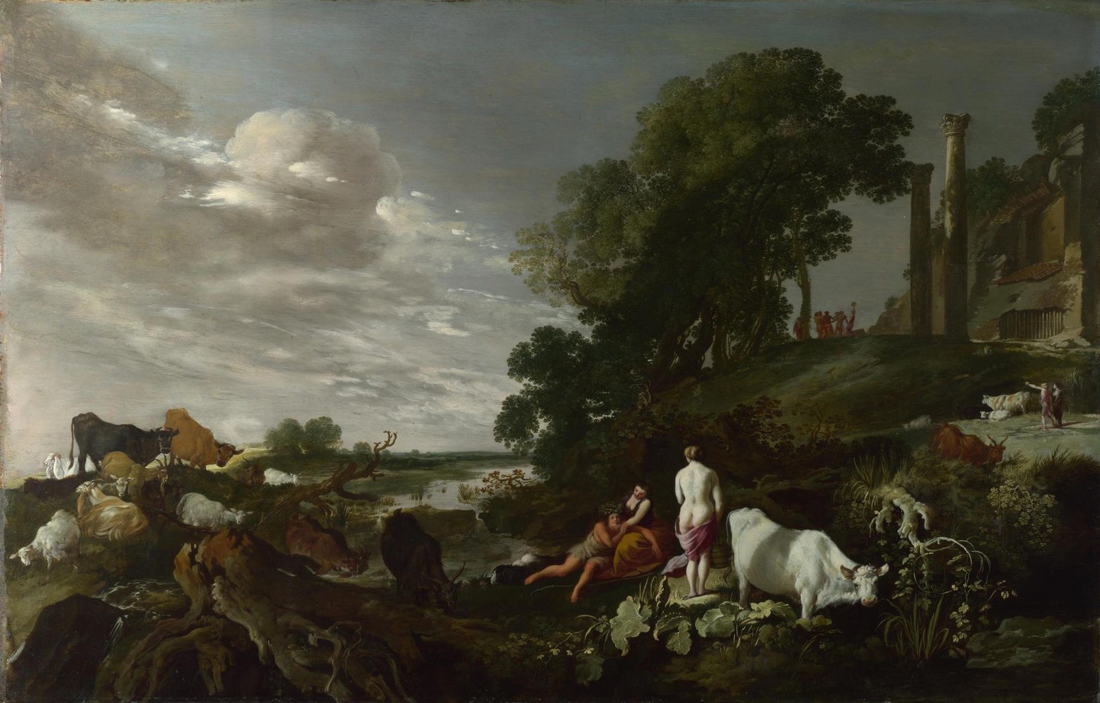 Landscape with Mythological Figures