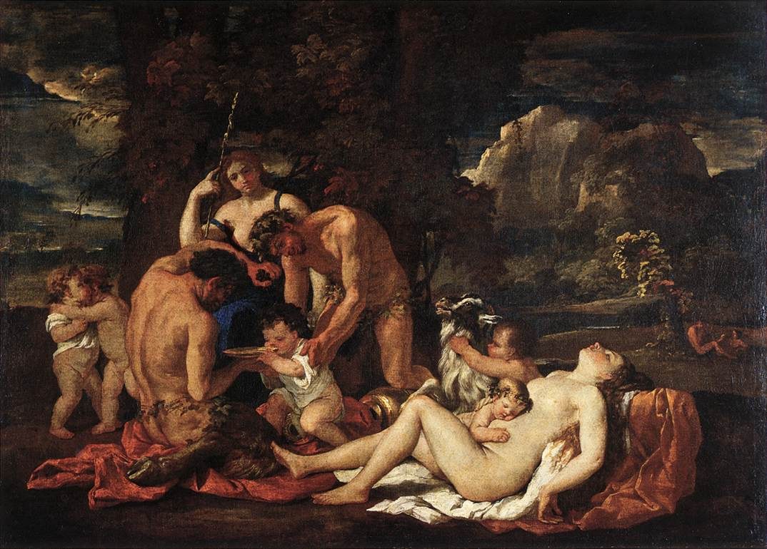 Nicolas Poussin - The Nurture of Bacchus - WGA18285.jpg