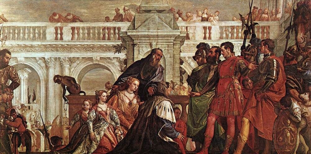 Veronese, Paolo - The Family of Darius before Alexander - 1565-7.jpg