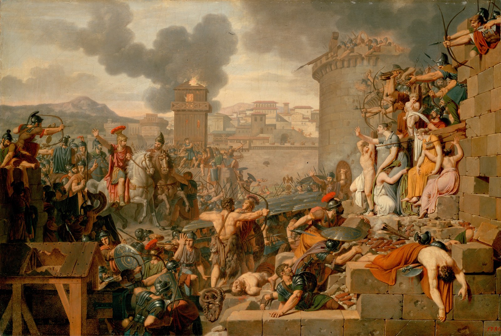 Caraffe, Armand-Charles - Metellus Raising the Siege