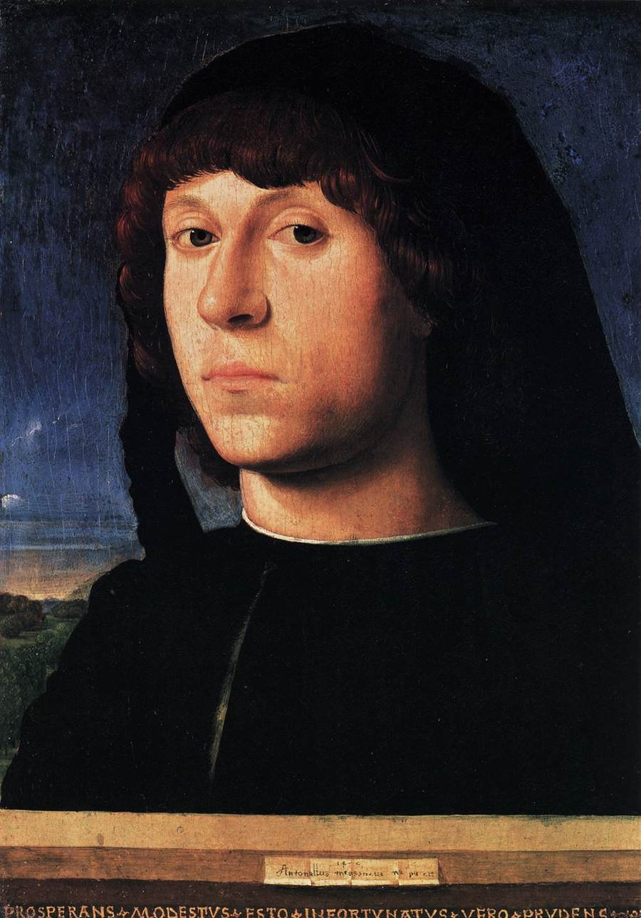 Antonello da Messina - Portrait of a Man - WGA0751