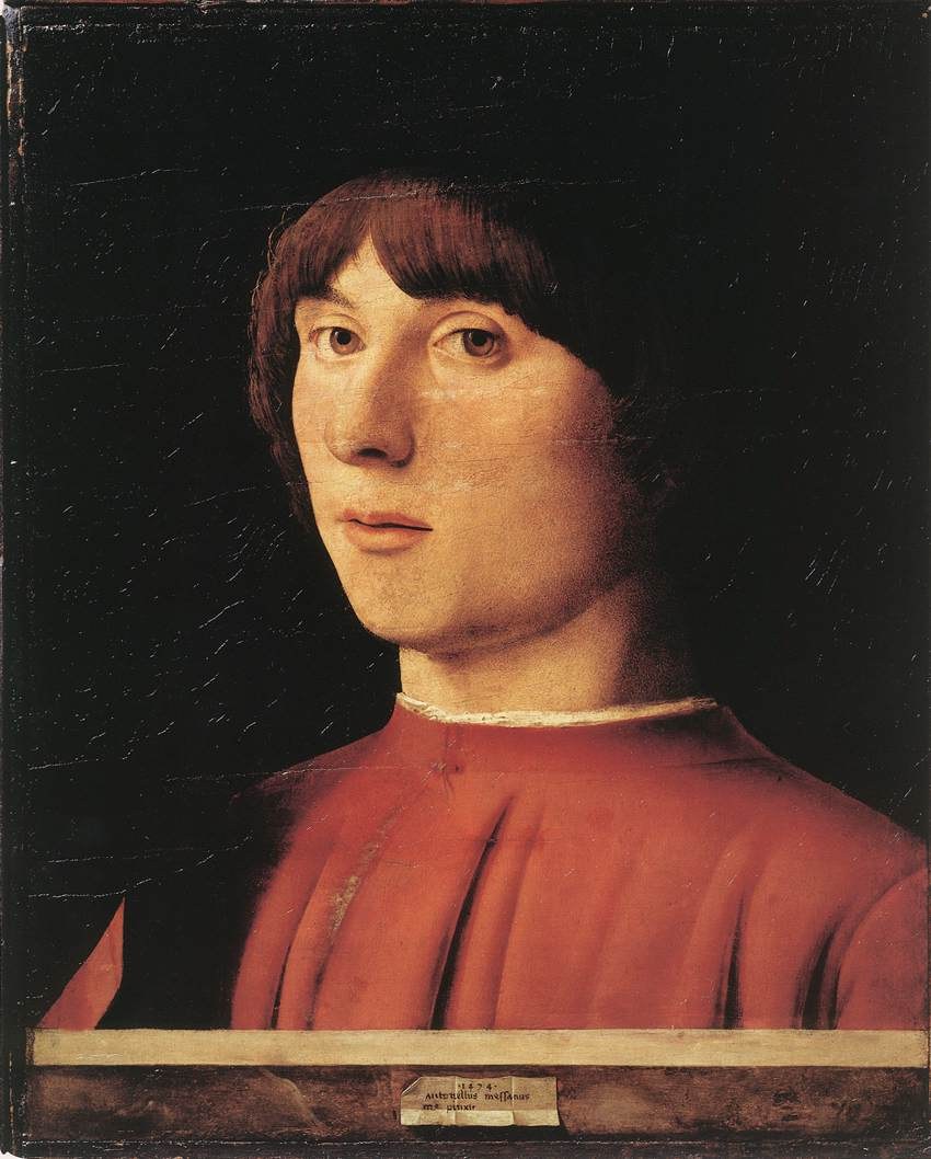 Antonello da Messina - Portrait of a Man - WGA0752