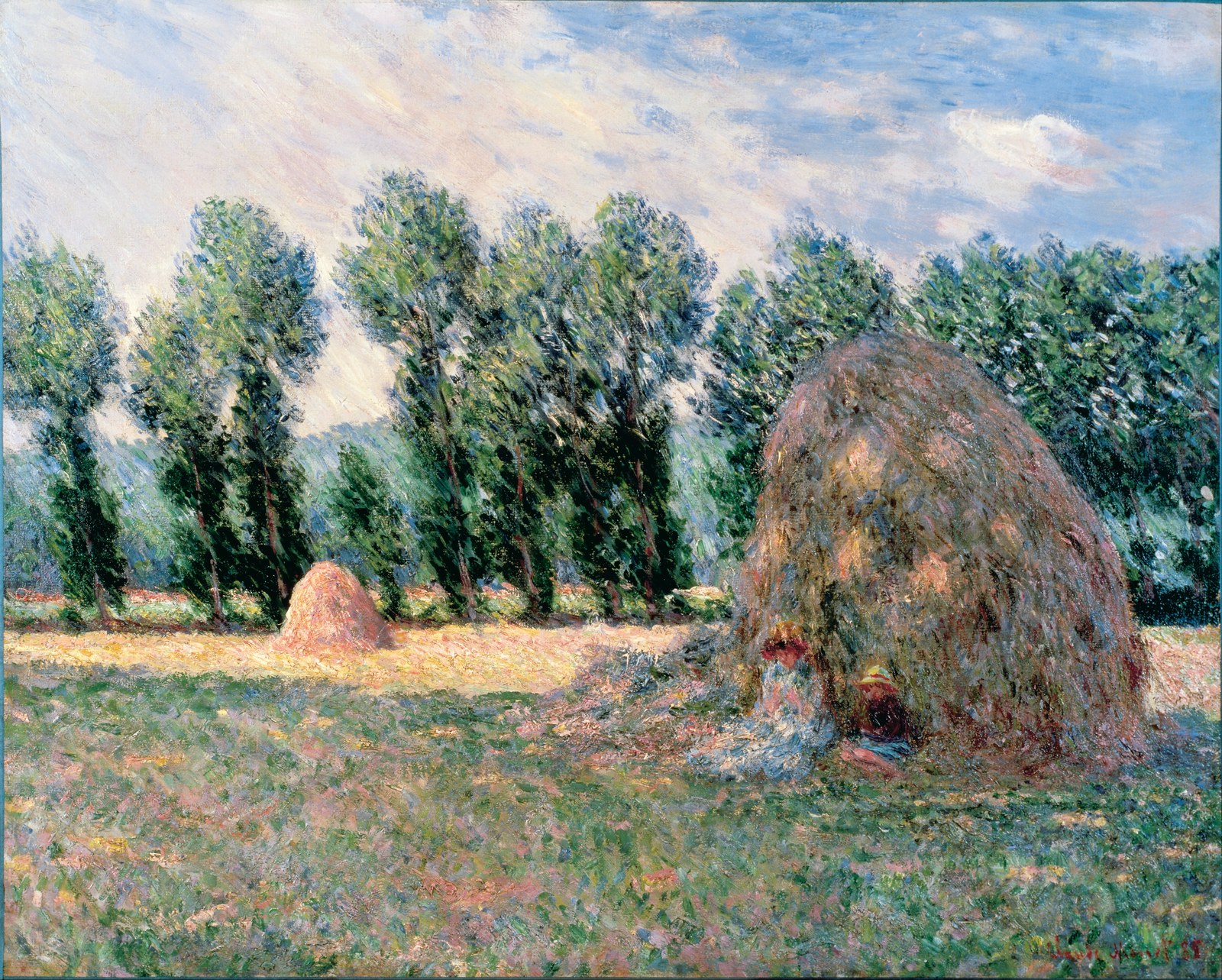 Claude Monet - Haystacks - Google Art Project