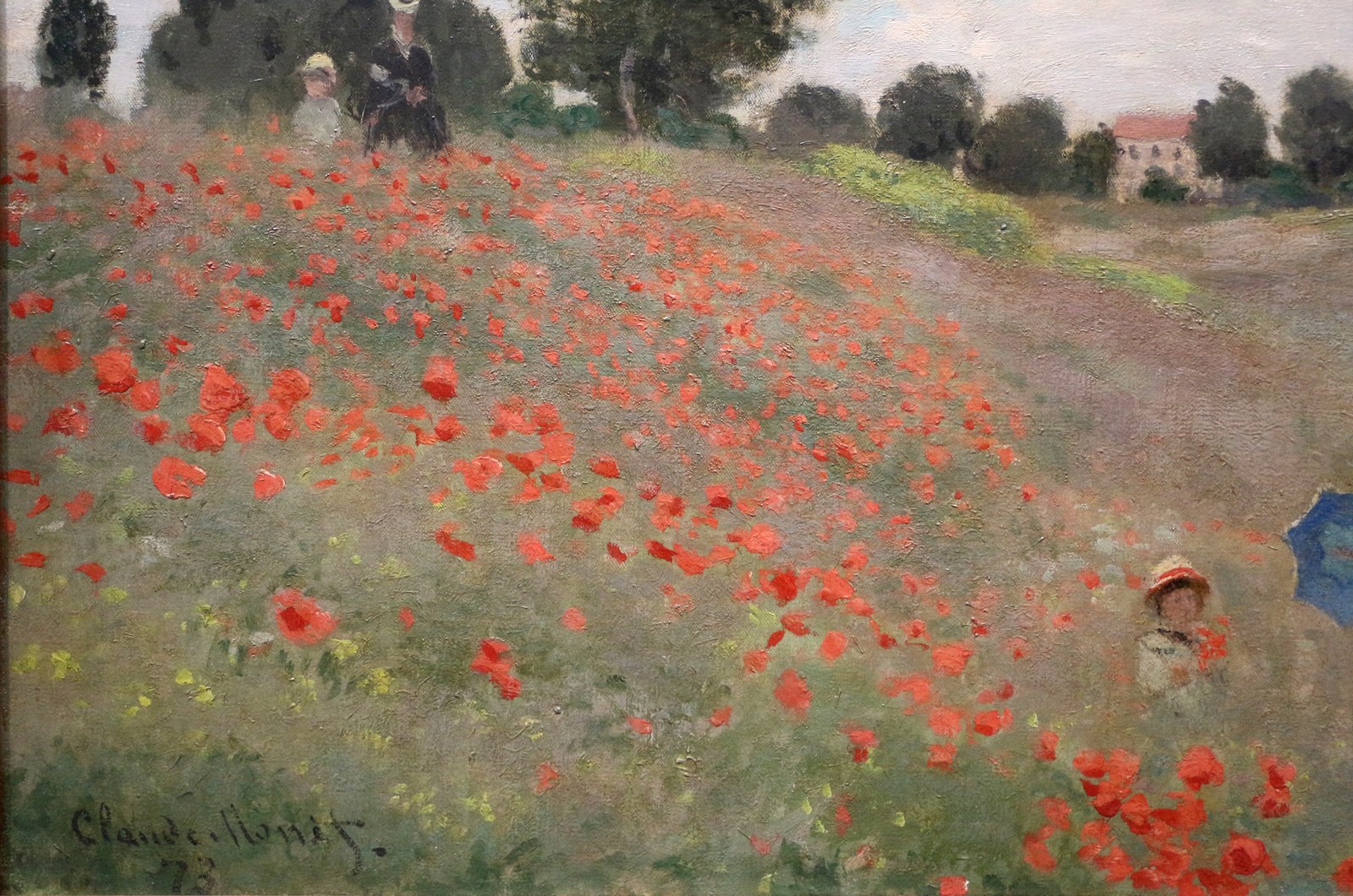 Claude monet, papaveri, 1873, 03