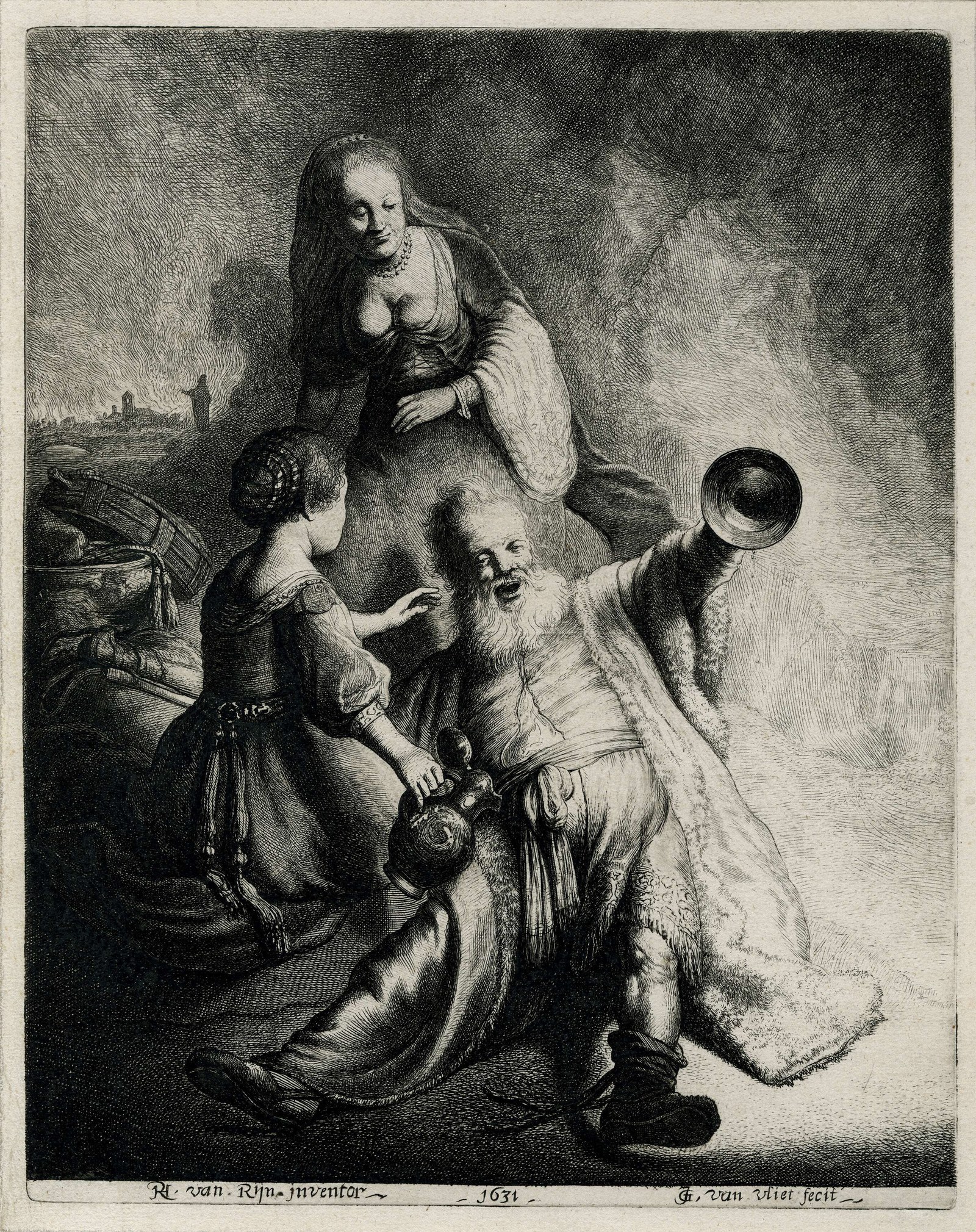 Lot and his daughters