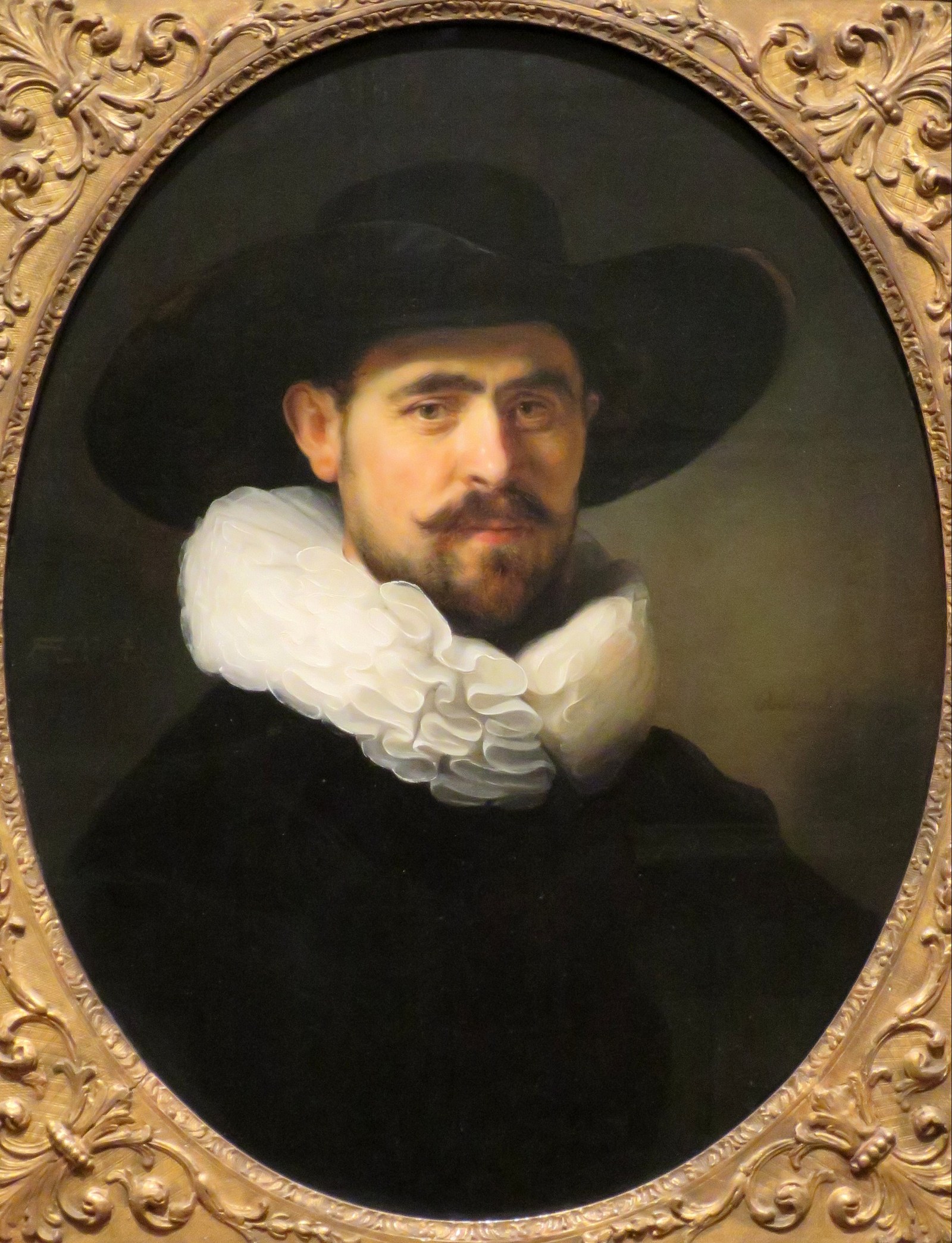 Portrait of a Bearded Man in a Wide-Brimmed Hat, probably Pieter Seijen (1592-1652)
