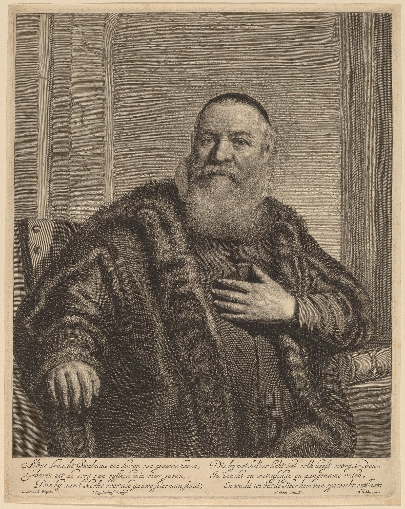 Portrait of Eleazer Swalmius