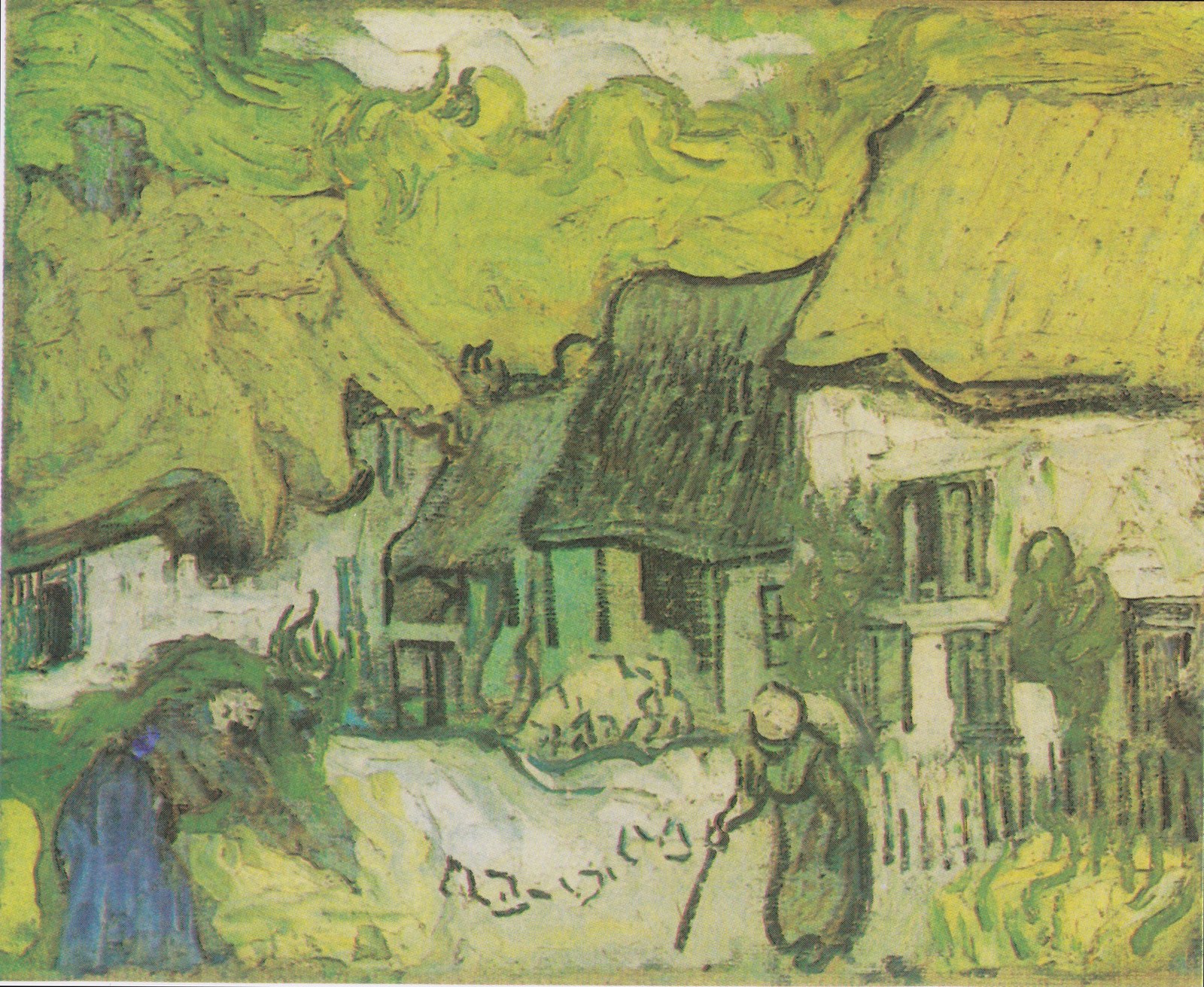 Thatched Cottages in Jorgus