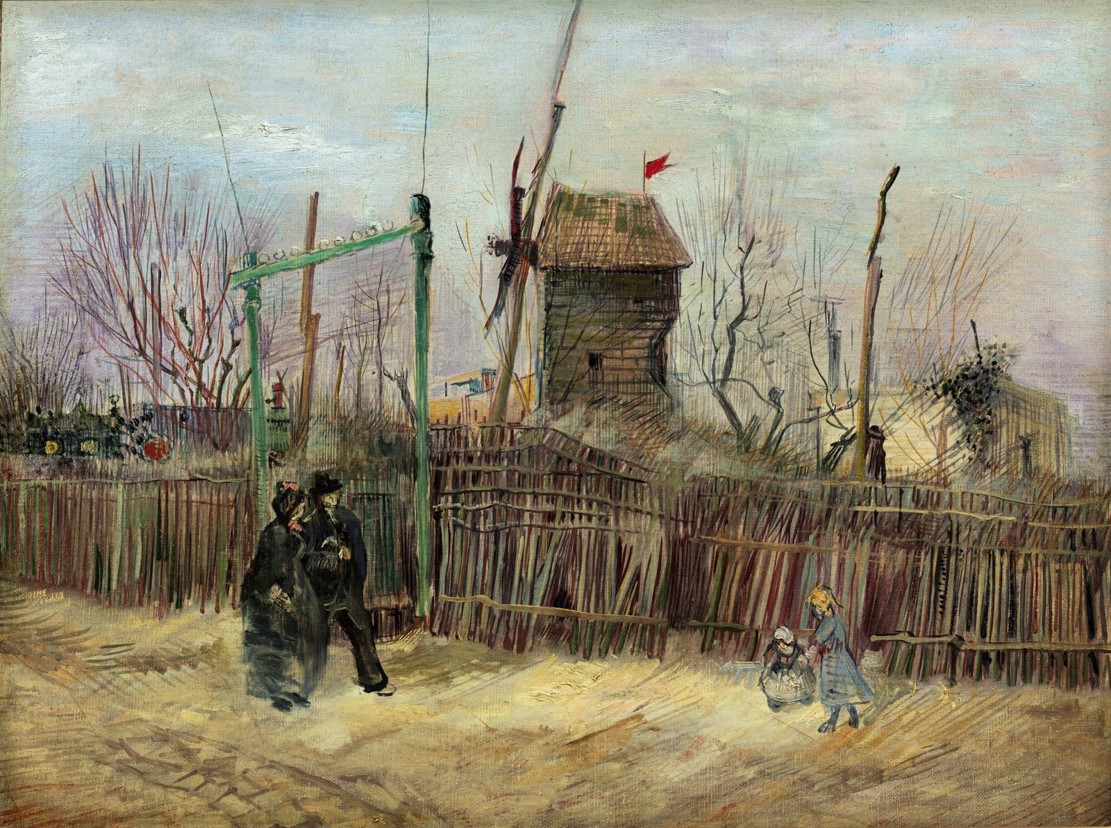 Street Scene in Montmartre