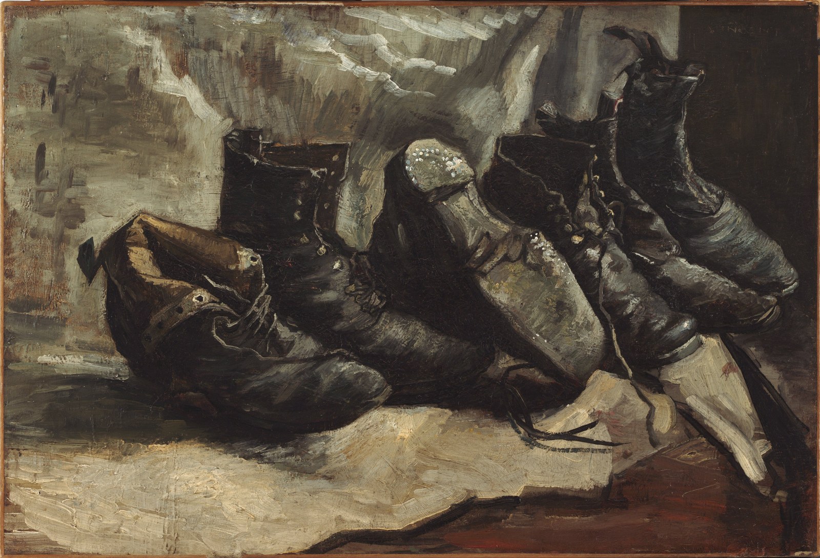 Three Pairs of Shoes