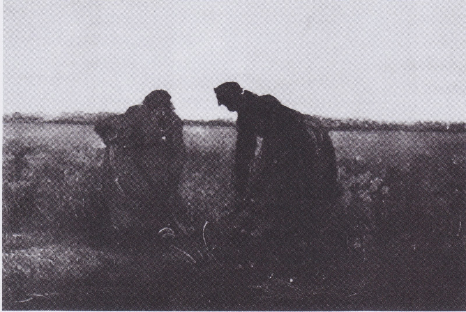 Two Peasant Women Digging