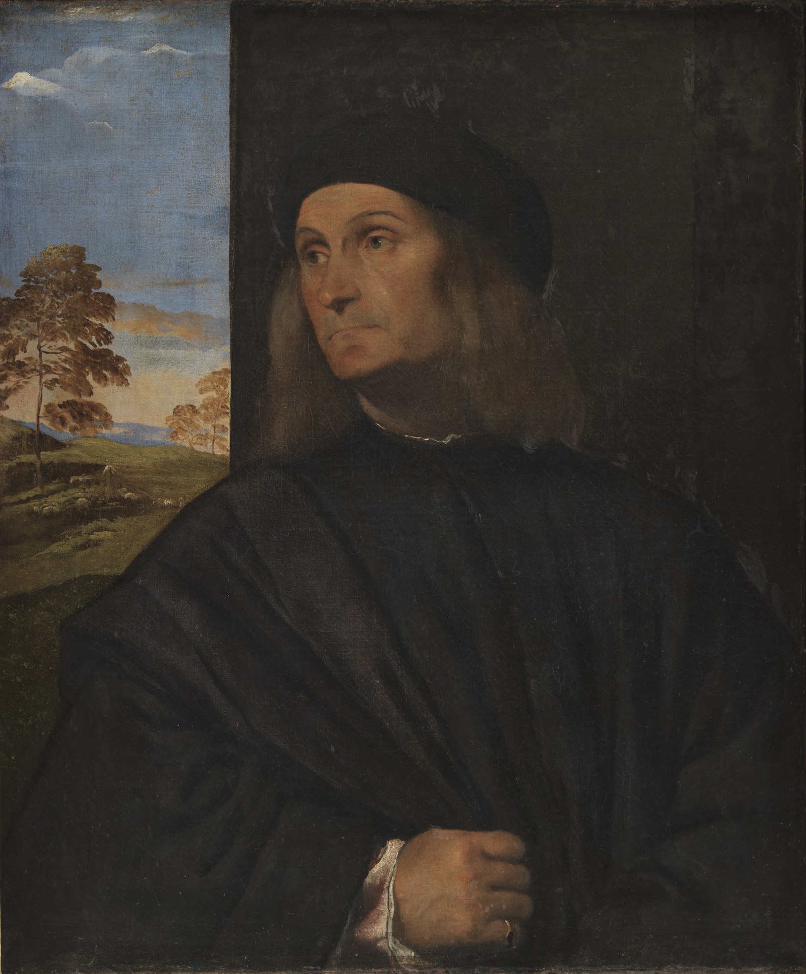 Portrait of the Venetian Painter Giovanni Bellini (?)